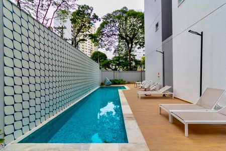 Apartamento para alugar com 27m², 1 quarto e sem vaga Apartamento para alugar com 27m², 1 quarto e sem vagaPiscina