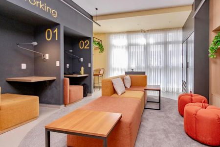 Apartamento para alugar com 27m², 1 quarto e sem vaga Apartamento para alugar com 27m², 1 quarto e sem vagaCoworking