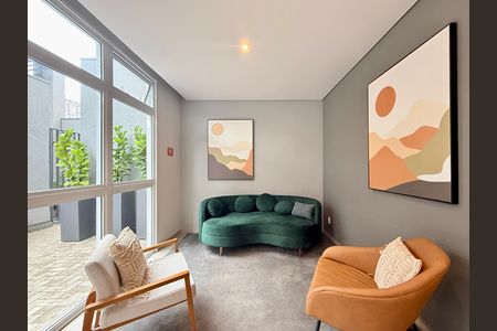 Apartamento para alugar com 27m², 1 quarto e sem vaga Apartamento para alugar com 27m², 1 quarto e sem vagaHall Social Bloco
