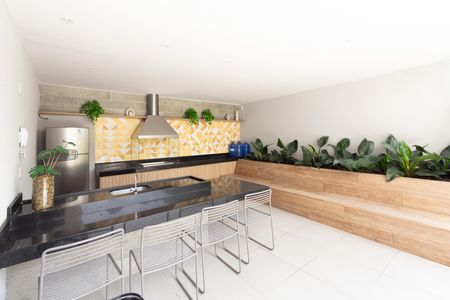 Apartamento à venda com 27m², 1 quarto e sem vaga Apartamento à venda com 27m², 1 quarto e sem vagaÁrea comum - Churrasqueira