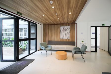 Apartamento à venda com 27m², 1 quarto e sem vaga Apartamento à venda com 27m², 1 quarto e sem vagaHall