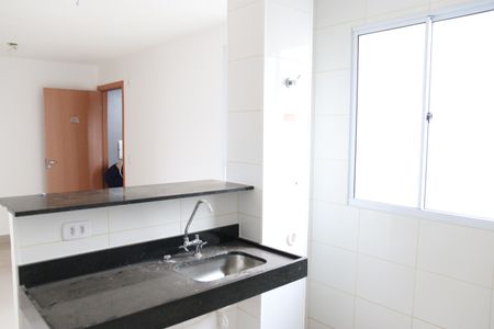 Cozinha de apartamento para alugar com 1 quarto, 55m² em Setor Morais, Goiânia