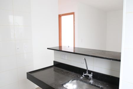 Cozinha de apartamento para alugar com 1 quarto, 55m² em Setor Morais, Goiânia