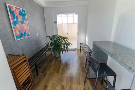 Apartamento para alugar com 43m², 2 quartos e 1 vagaÁrea comum - Salão de festas