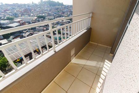 Varanda da Sala de apartamento para alugar com 2 quartos, 43m² em Jardim Record, Taboão da Serra
