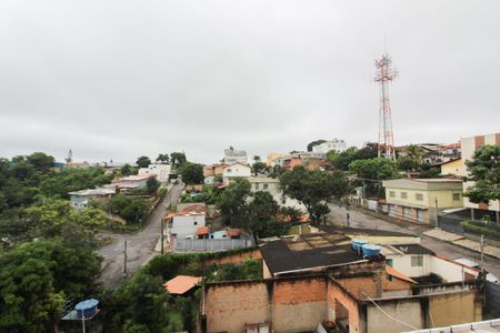 Vista da Suíte de apartamento para alugar com 3 quartos, 110m² em Santa Rosa, Belo Horizonte