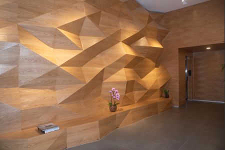 Apartamento à venda com 166m², 3 quartos e 2 vagas Apartamento à venda com 166m², 3 quartos e 2 vagasHall social