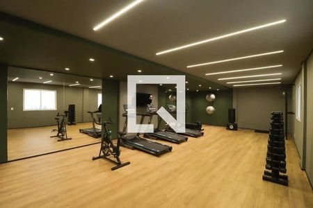 Apartamento para alugar com 37m², 2 quartos e sem vaga Apartamento para alugar com 37m², 2 quartos e sem vagaÁrea comum - Academia
