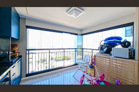 Varanda da Sala de apartamento à venda com 2 quartos, 68m² em Macedo, Guarulhos