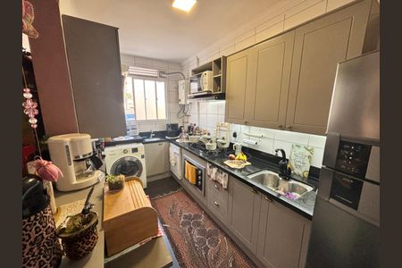 Cozinha de apartamento à venda com 2 quartos, 48m² em Vila Rosa, Novo Hamburgo