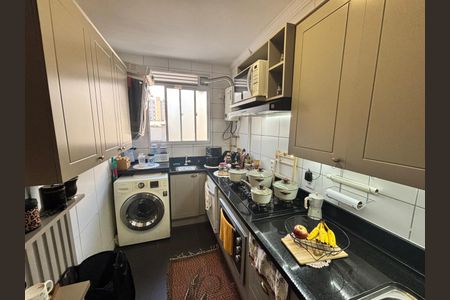 Cozinha de apartamento à venda com 2 quartos, 48m² em Vila Rosa, Novo Hamburgo