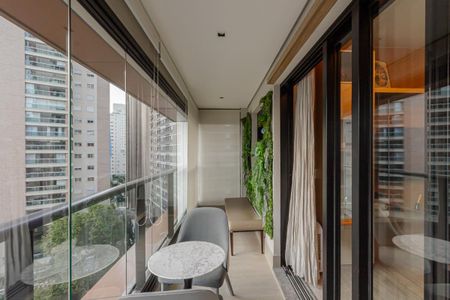 Sacada de apartamento para alugar com 1 quarto, 46m² em Itaim Bibi, São Paulo