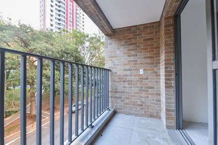 Studio à venda com 24m², 1 quarto e sem vagaVaranda