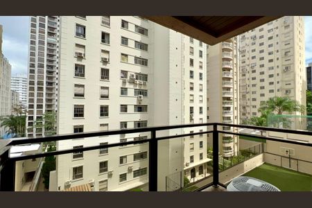 Varanda de apartamento para alugar com 1 quarto, 45m² em Jardim Paulista, São Paulo