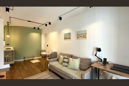 Sala de apartamento para alugar com 1 quarto, 45m² em Jardim Paulista, São Paulo