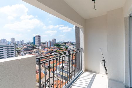 Varanda da Sala de apartamento para alugar com 2 quartos, 42m² em Vila Prudente, São Paulo