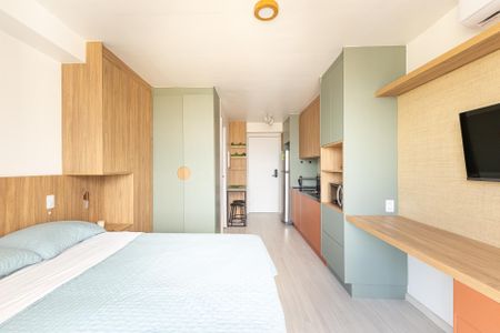 Studio para alugar com 25m², 1 quarto e sem vaga Studio para alugar com 25m², 1 quarto e sem vagaStudio