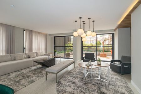 Studio para alugar com 25m², 1 quarto e sem vaga Studio para alugar com 25m², 1 quarto e sem vagaÁrea comum - Salão de festas