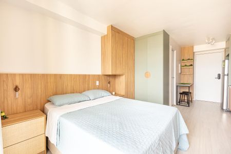 Studio para alugar com 25m², 1 quarto e sem vaga Studio para alugar com 25m², 1 quarto e sem vagaStudio