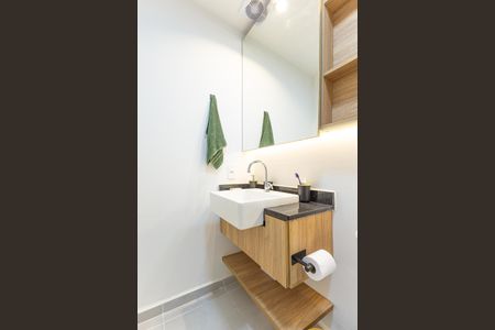 Studio para alugar com 25m², 1 quarto e sem vaga Studio para alugar com 25m², 1 quarto e sem vagaBanheiro