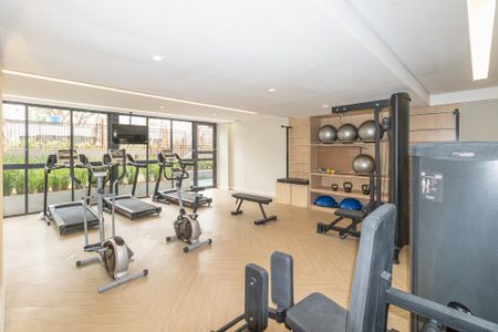 Studio para alugar com 25m², 1 quarto e sem vaga Studio para alugar com 25m², 1 quarto e sem vagaÁrea comum - Academia