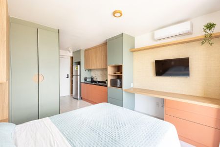 Studio para alugar com 25m², 1 quarto e sem vaga Studio para alugar com 25m², 1 quarto e sem vagaStudio