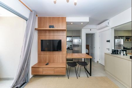 Sala de apartamento para alugar com 1 quarto, 39m² em Barro Preto, Belo Horizonte