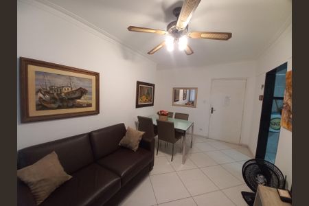 Sala de apartamento para alugar com 2 quartos, 74m² em Itararé, São Vicente