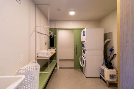 Apartamento para alugar com 25m², 1 quarto e sem vaga Apartamento para alugar com 25m², 1 quarto e sem vagaÁrea comum - Lavanderia