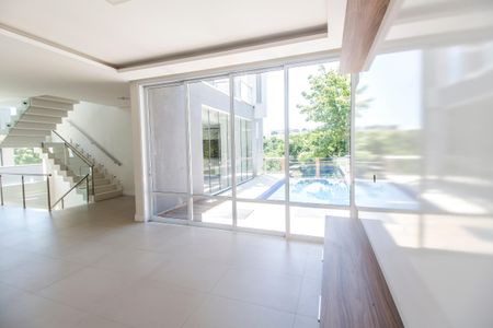 Sala  de apartamento para alugar com 4 quartos, 385m² em Residencial Onze (alphaville), Barueri