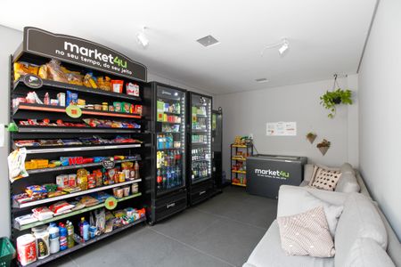 Apartamento para alugar com 80m², 2 quartos e 2 vagasÁrea Comum - Mini Mercado