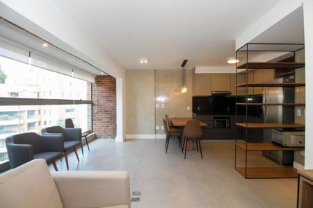 Apartamento para alugar com 80m², 2 quartos e 2 vagasAmbientes Integrados (Sala de Estar, Jantar e Cozinha)