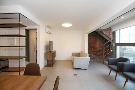 Apartamento para alugar com 80m², 2 quartos e 2 vagasAmbientes Integrados (Sala de Estar, Jantar e Cozinha)
