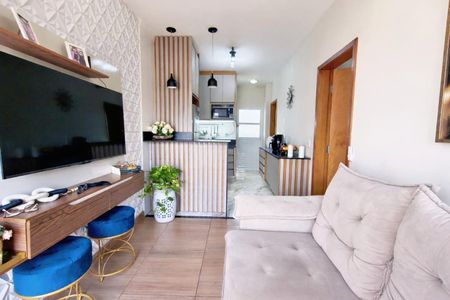 Sala/cozinha de apartamento à venda com 2 quartos, 65m² em Vila Gomes Cardim, São Paulo