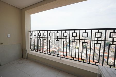 Varanda de kitnet/studio para alugar com 1 quarto, 30m² em Vila Dom Pedro I, São Paulo