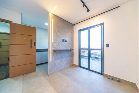 Sala de apartamento para alugar com 2 quartos, 74m² em Vila Humaita, Santo André