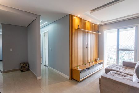 Sala  de apartamento para alugar com 2 quartos, 56m² em Taboão, São Bernardo do Campo