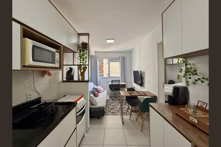 Casa de condomínio para alugar com 28m², 1 quarto e sem vagaCozinha 