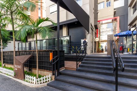 Apartamento para alugar com 40m², 1 quarto e 1 vagaFachada