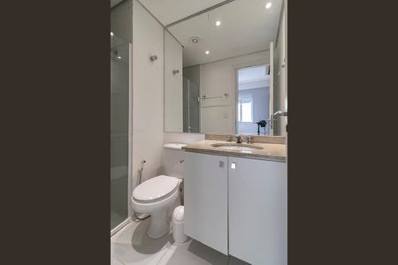 Apartamento à venda com 63m², 1 quarto e 1 vaga Apartamento à venda com 63m², 1 quarto e 1 vagaBanheiro Social