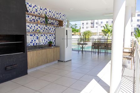 Apartamento para alugar com 45m², 2 quartos e 1 vaga Apartamento para alugar com 45m², 2 quartos e 1 vagaÁrea comum - Churrasqueira