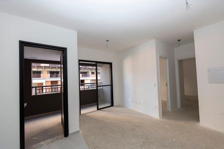 Sala_Cozinha de apartamento à venda com 2 quartos, 59m² em Aldeia, Barueri