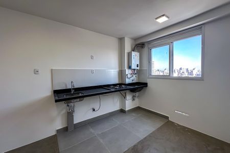 Apartamento para alugar com 32m², 1 quarto e sem vaga Apartamento para alugar com 32m², 1 quarto e sem vagaCozinha e Área de Serviço