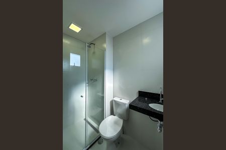 Apartamento para alugar com 32m², 1 quarto e sem vaga Apartamento para alugar com 32m², 1 quarto e sem vagaBanheiro da Suíte