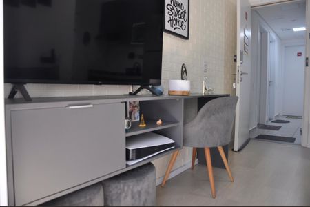 Apartamento para alugar com 26m², 1 quarto e sem vaga Apartamento para alugar com 26m², 1 quarto e sem vagaDetalhe - Sala