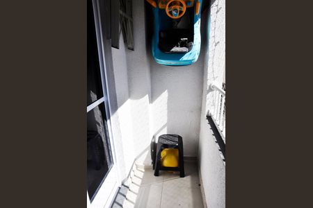 Apartamento para alugar com 26m², 1 quarto e sem vaga Apartamento para alugar com 26m², 1 quarto e sem vagaDetalhe - Varanda da Sala