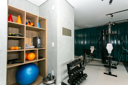 Studio para alugar com 36m², 1 quarto e sem vagaÁrea comum - Academia