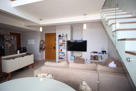 Sala de apartamento à venda com 4 quartos, 123m² em Jardim Sabará, Porto Alegre