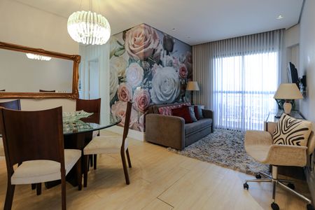 Sala de apartamento para alugar com 2 quartos, 67m² em Vila Oliveira, Mogi das Cruzes