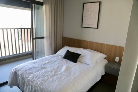 Studio para alugar com 25m², 1 quarto e sem vagaQuarto